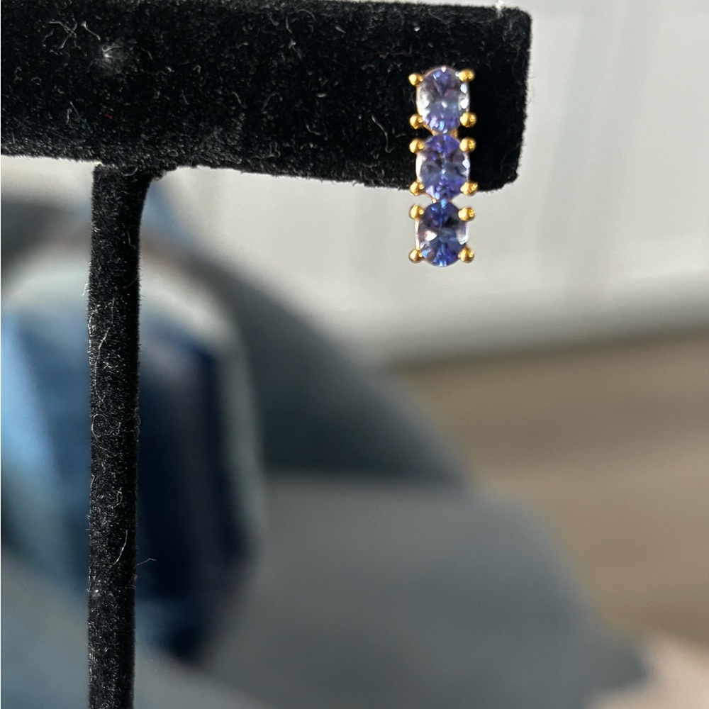 Tanzanite Earrings-1.80ct